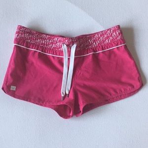 Hot Pink Roxy Swim Shorts